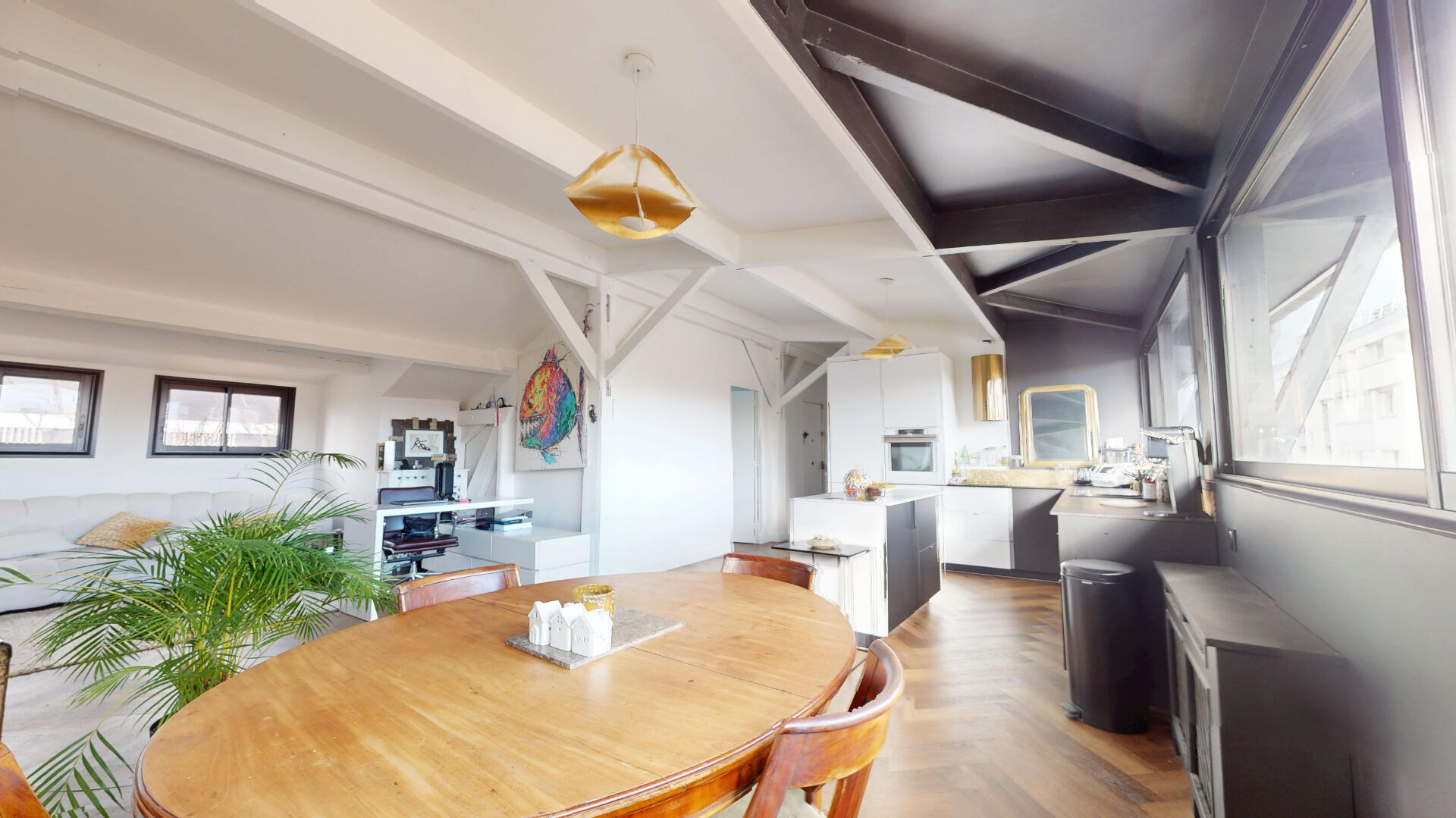 Appartement coup de coeur dernier étage Saint-Ouen sur Seine