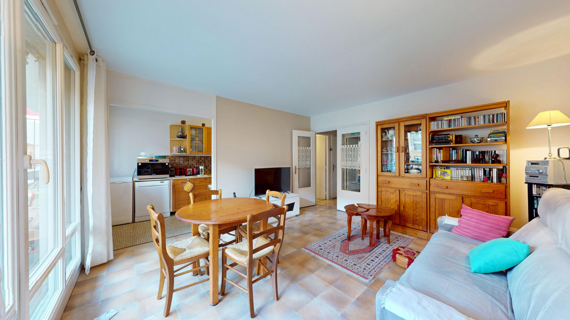 Appartement Saint Ouen Sur Seine 3 pièces + Balcon + Cave + Parking