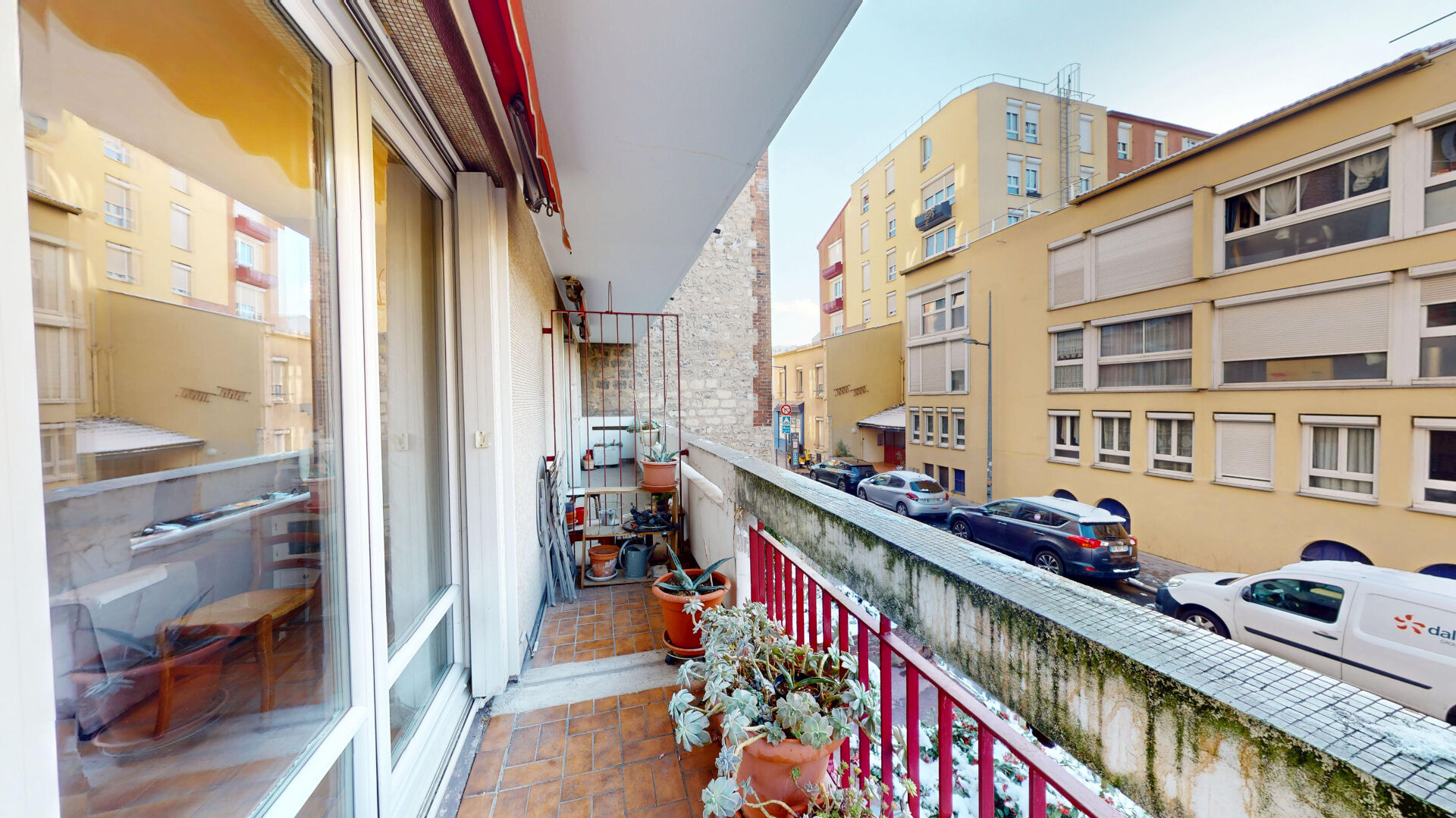 Appartement Saint Ouen Sur Seine 3 pièces + Balcon + Cave + Parking