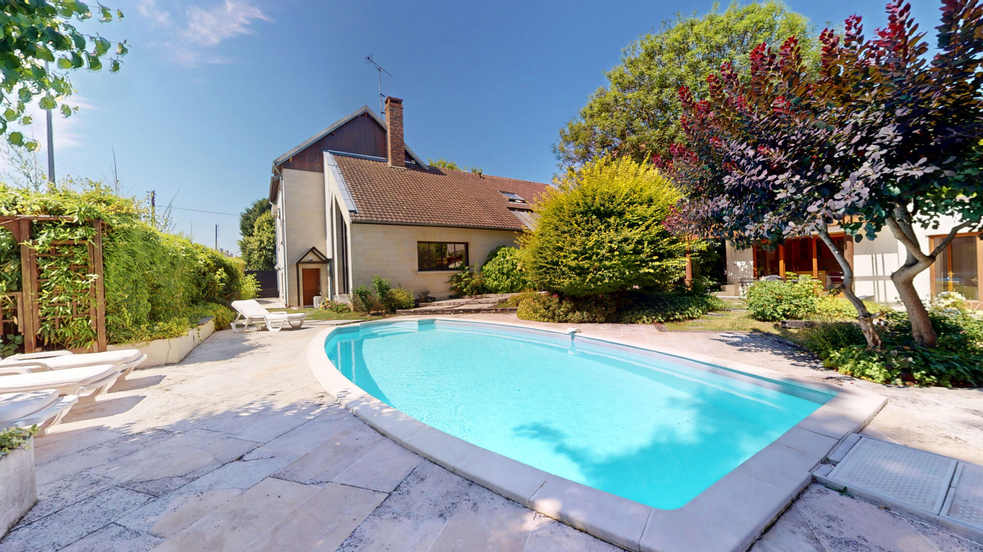 Superbe maison Enghien Les Bains avec piscine